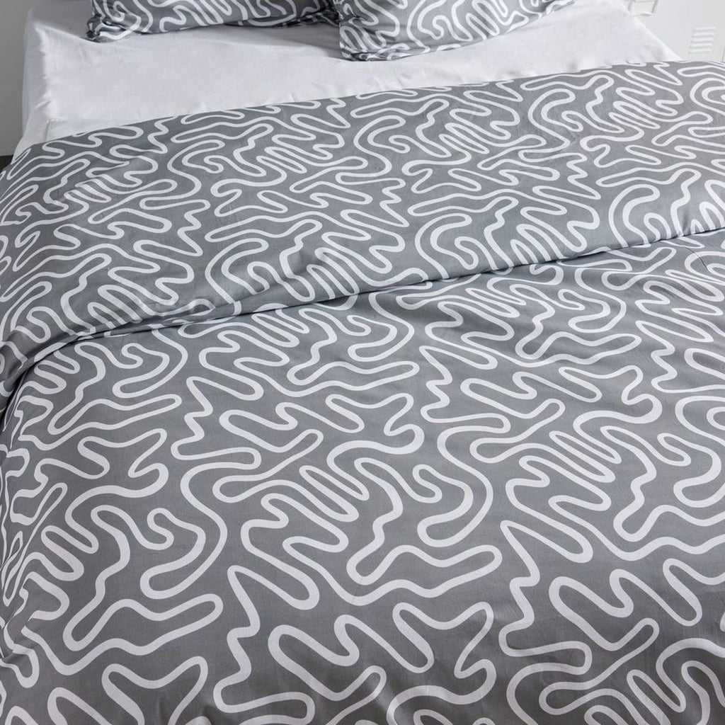 Sunshine - Bed Set Pattern 19.15 - Grey