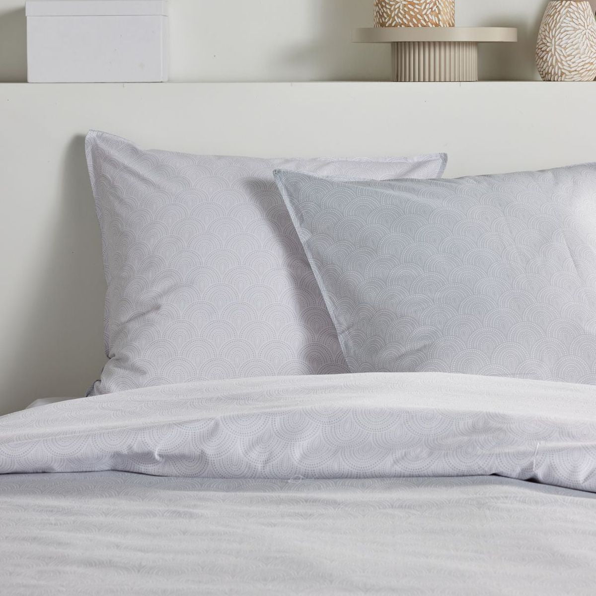 Sunshine - Juego De Cama Estampado 19.30 - Blanco