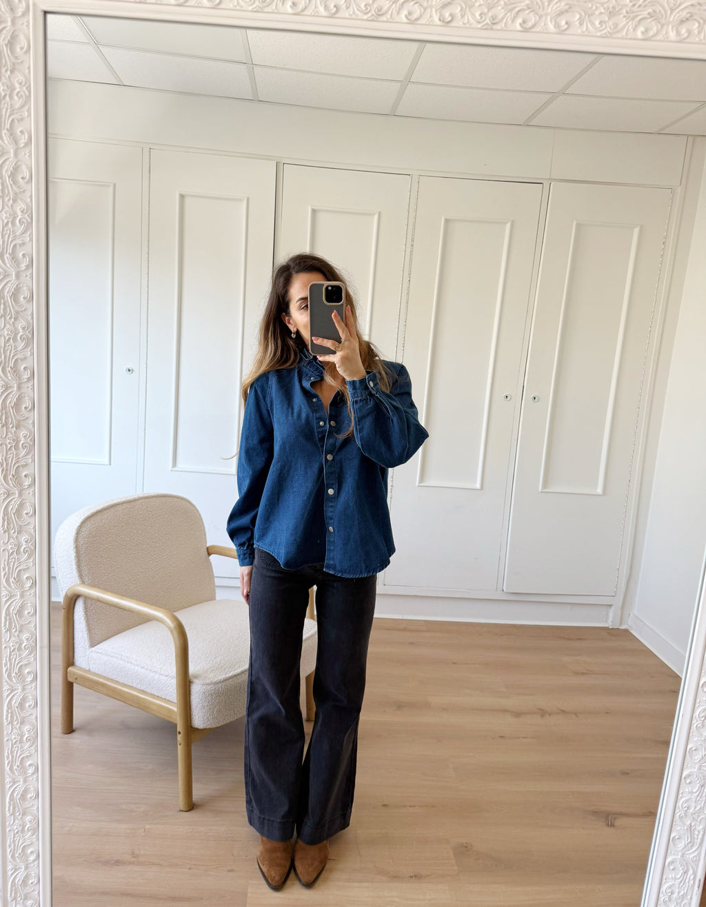Livia denim overshirt