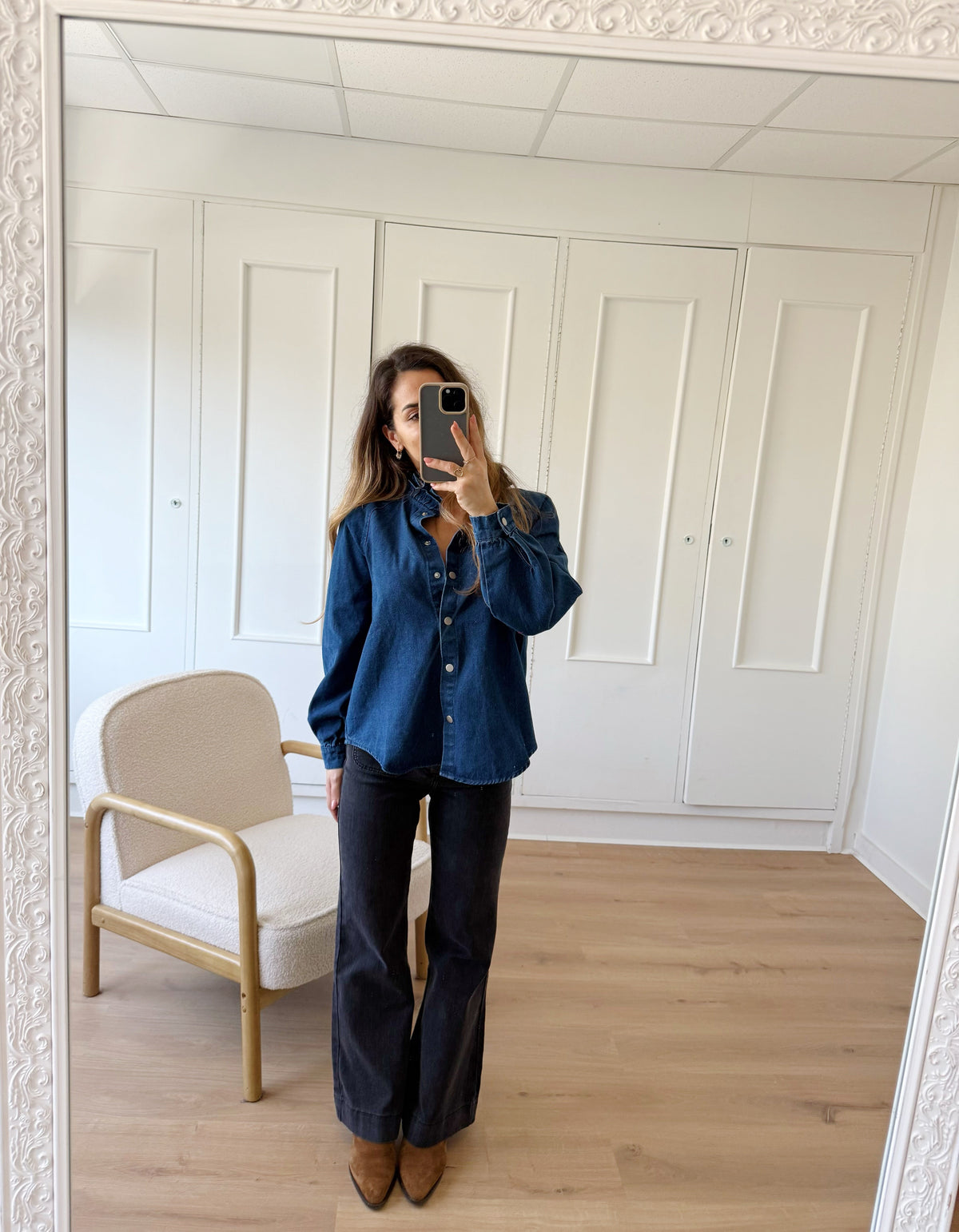 Livia denim overshirt