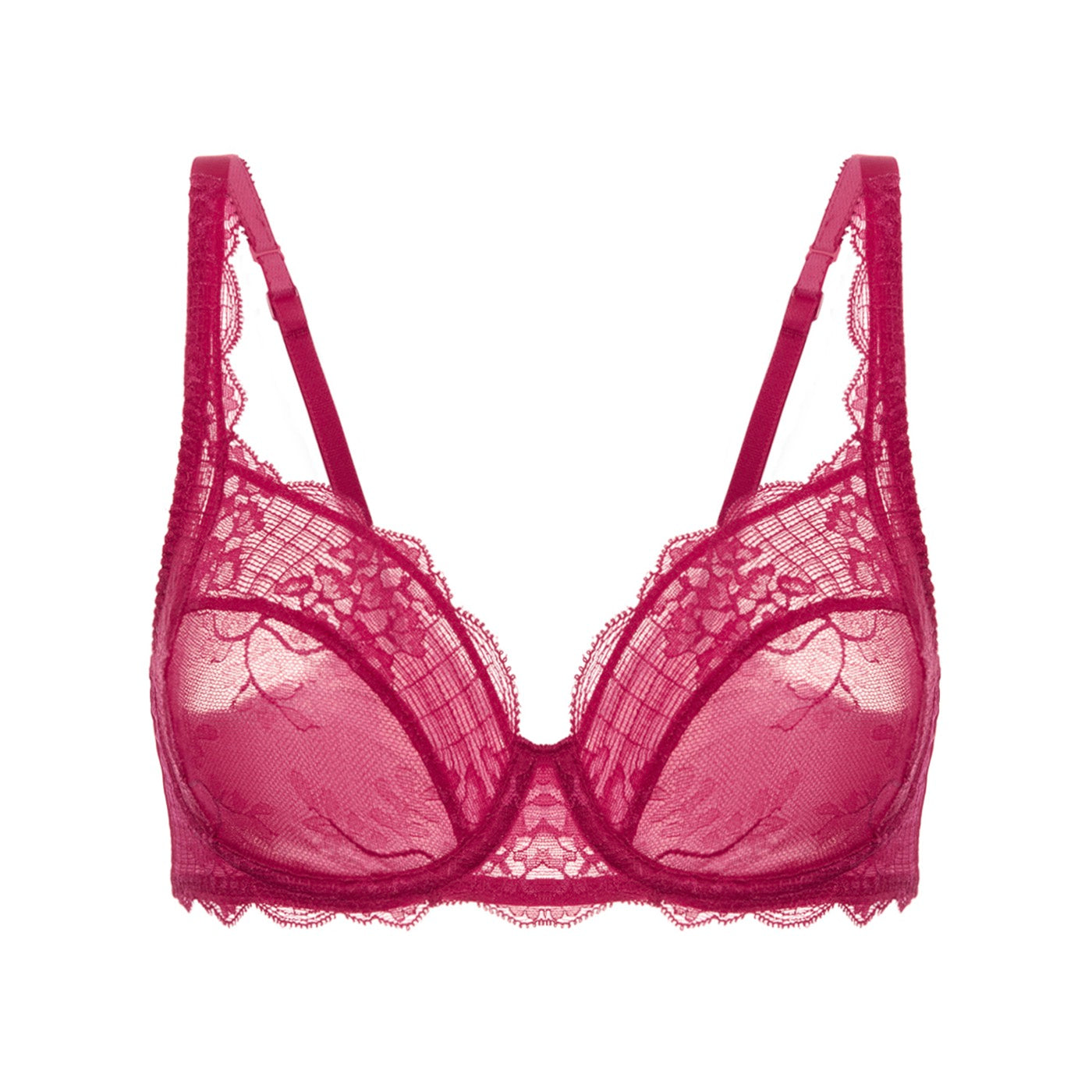 Soutien-Gorge Armatures 3/4 Reve - Cranberry