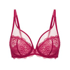 Soutien-Gorge Armature Décolleté Plongeant Reve - Cranberry