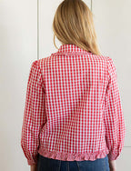 Camicia Vichy Rossa Sana
