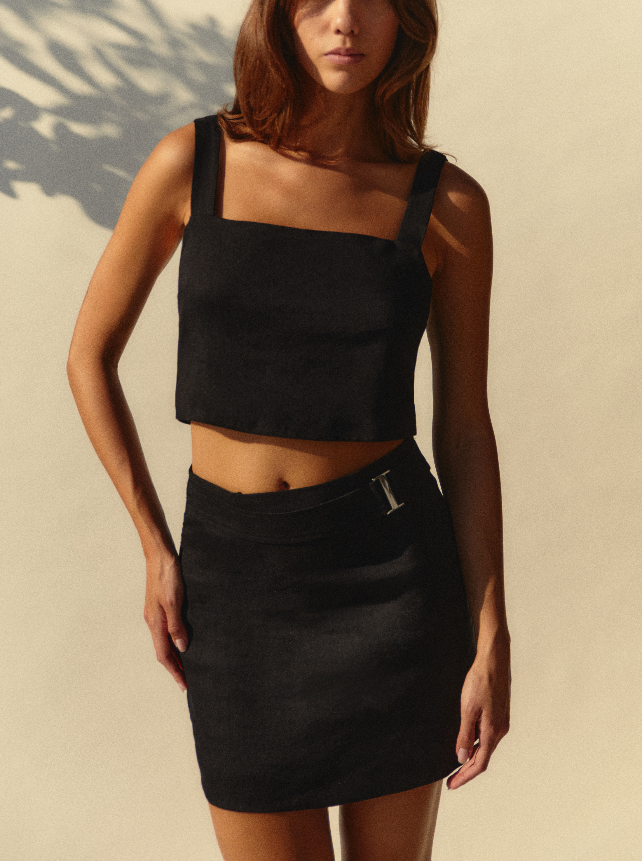 Black Blend Skirt