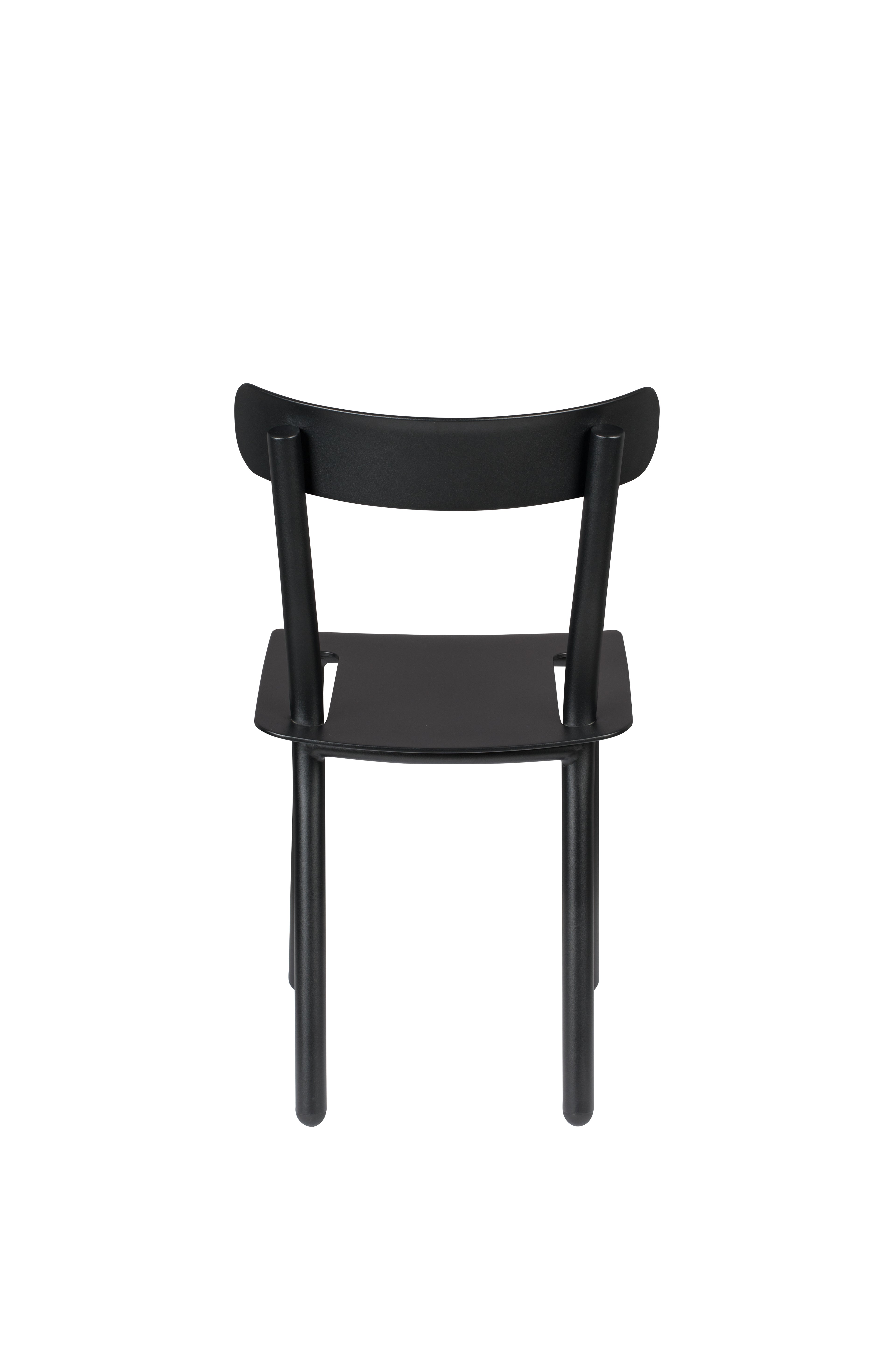 Friday - Lot De 2 Chaises D'Extérieur - Aluminium - Noir