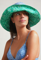 Top de bikini Azzurra Sporty Bandana - Azul