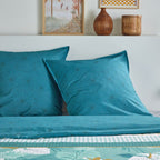 Sunshine - Pattern 19.27 Bed Set - Blue
