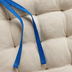 Summer - Quilted Chair Pad - Blue