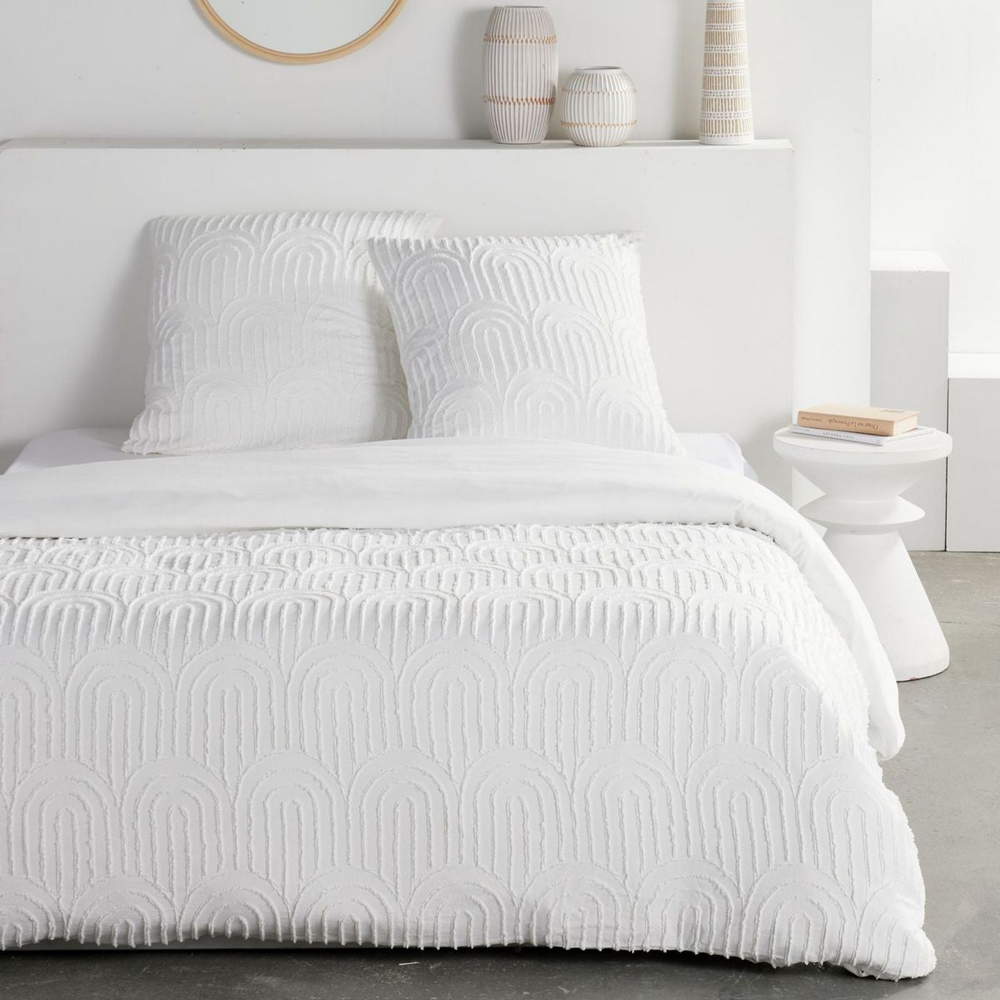 Juego Efecto Textura - Juego De Cama - Tiza