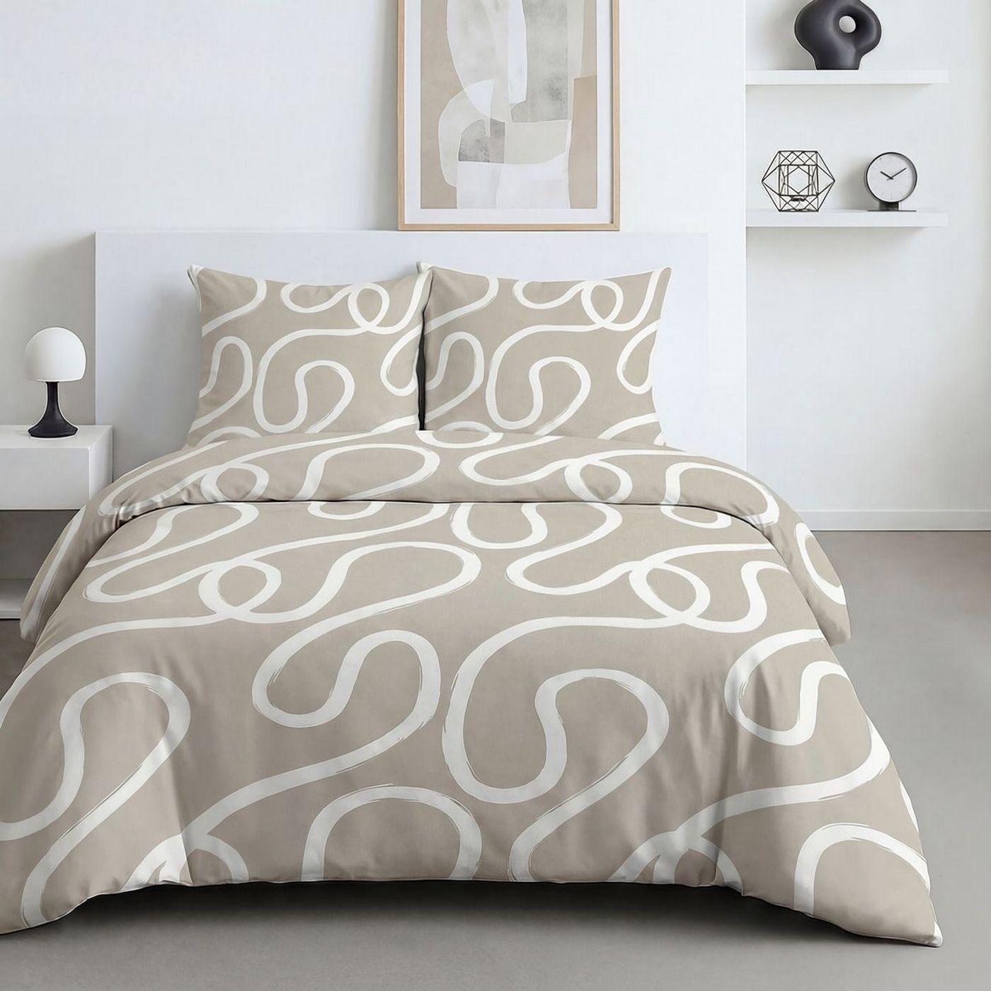 Sunshine - Parure De Lit Motif 20.24 - Dune