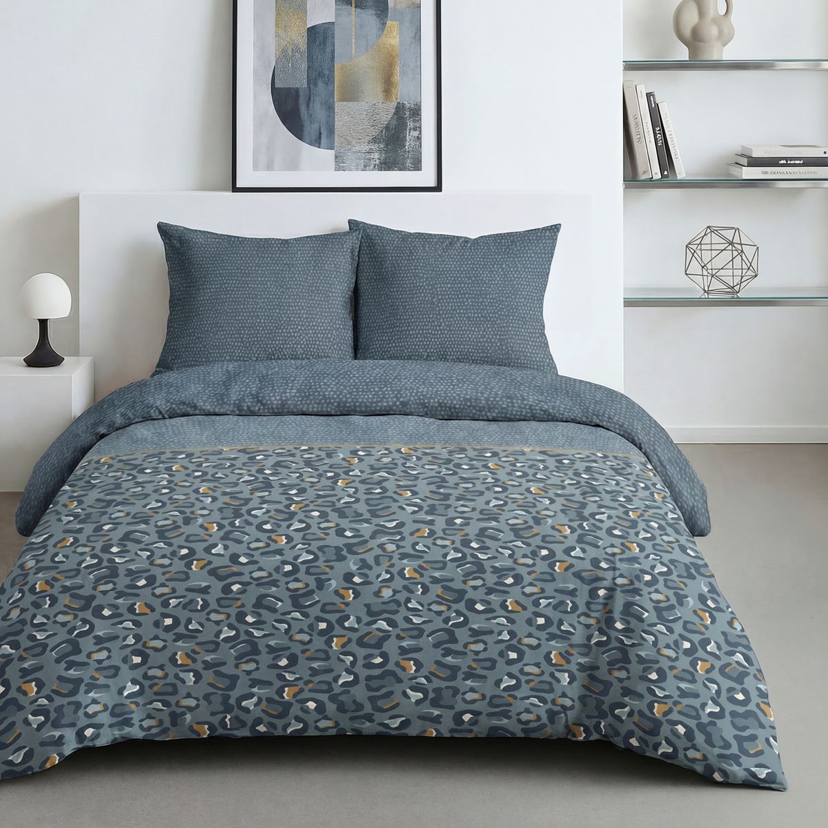 Sunshine - Patterned Bedding Set 20.25 - Navy