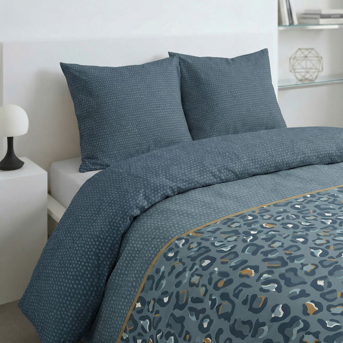 Sunshine - Patterned Bedding Set 20.25 - Navy