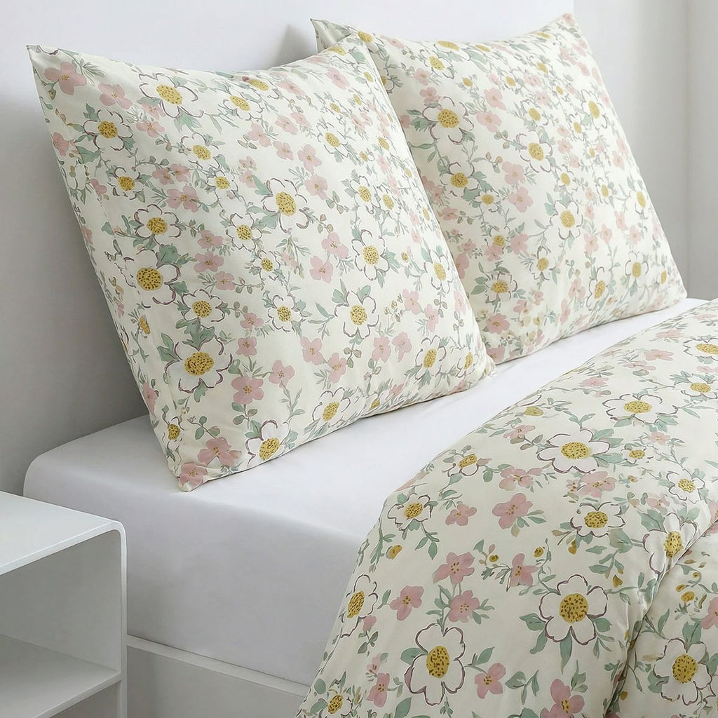 Sunshine - Patterned Bedding Set 20.30 - Chalk