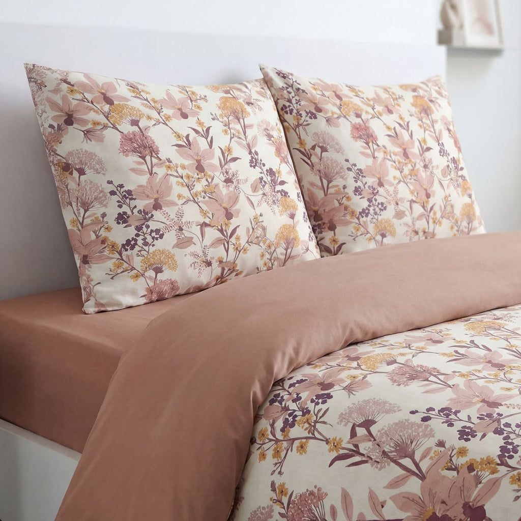 Sunshine - Parure De Lit Motif 20.33 - Rose Des Sables