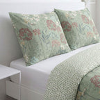 Sunshine - Juego de Cama Estampado 20.35 - Salvia