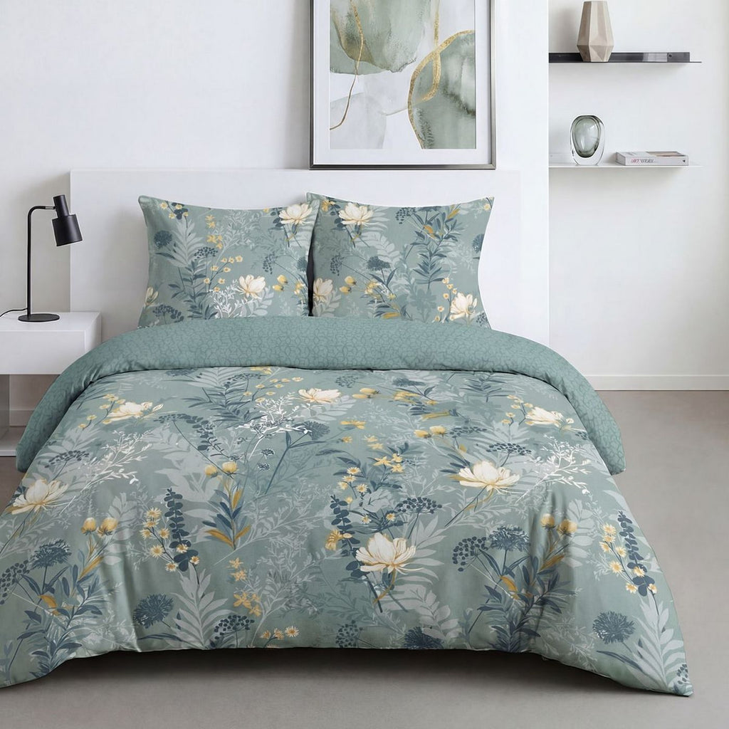 Sunshine - Juego De Cama Estampado 20.37 - Celadón
