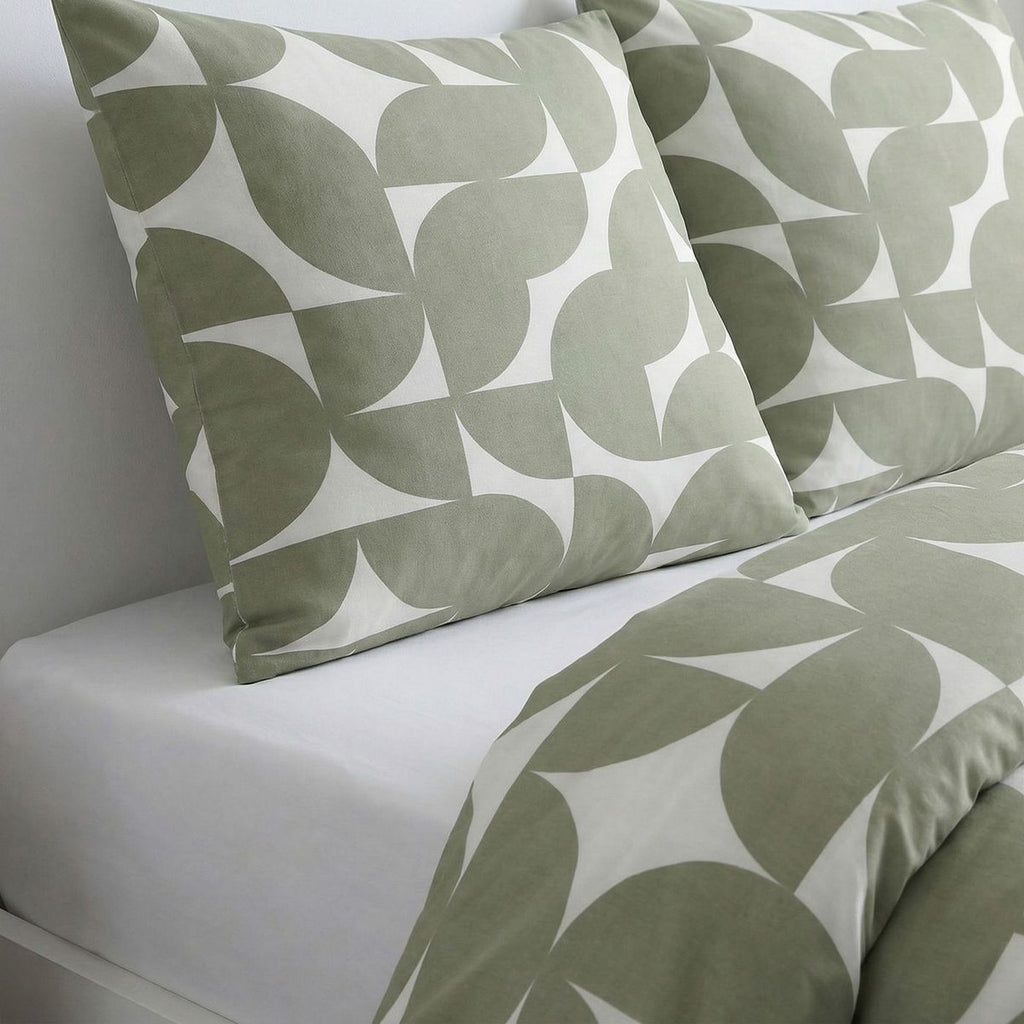 Sunshine - Juego de Cama Estampado 20.39 - Salvia