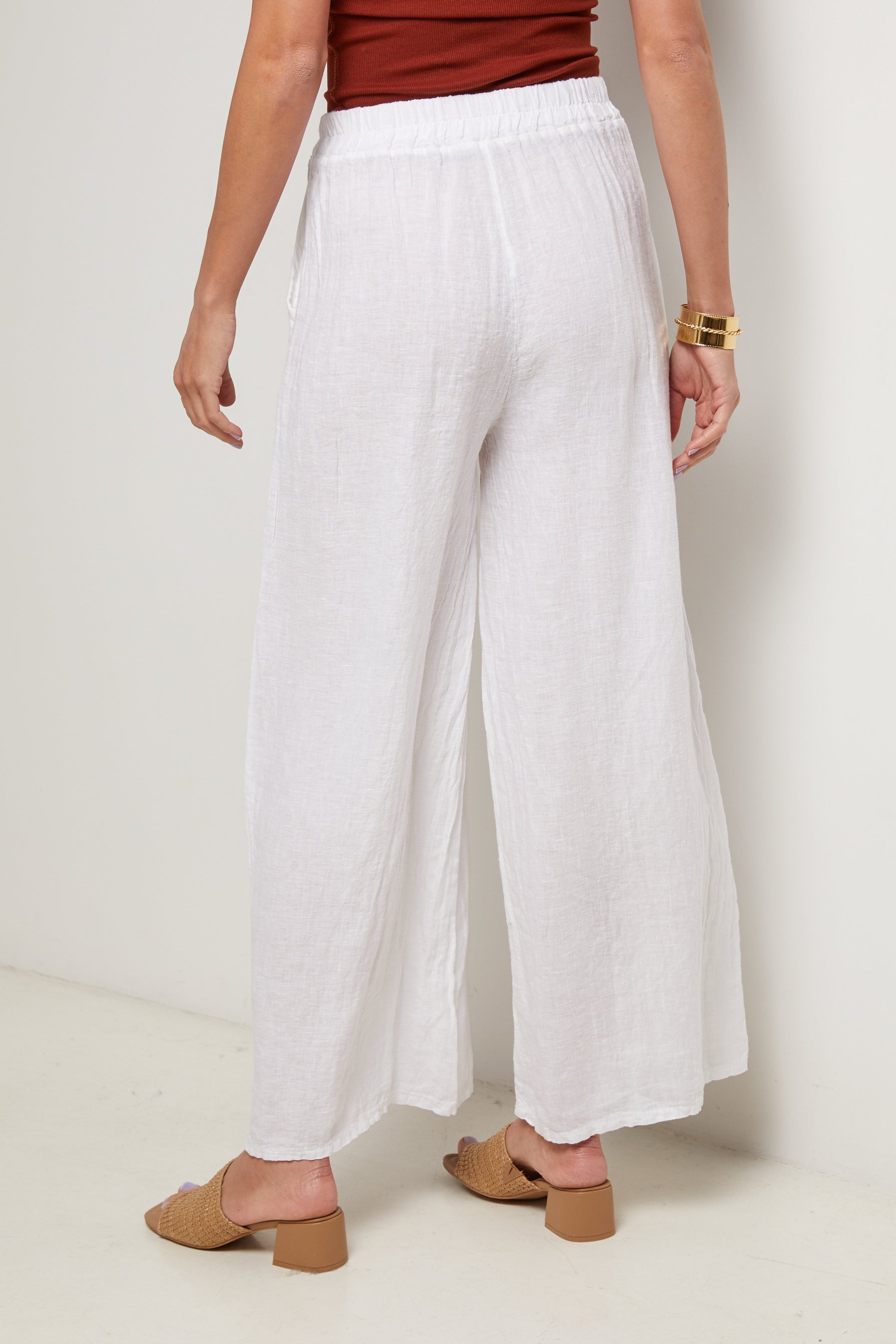 Pantalon - Blanc - Femme