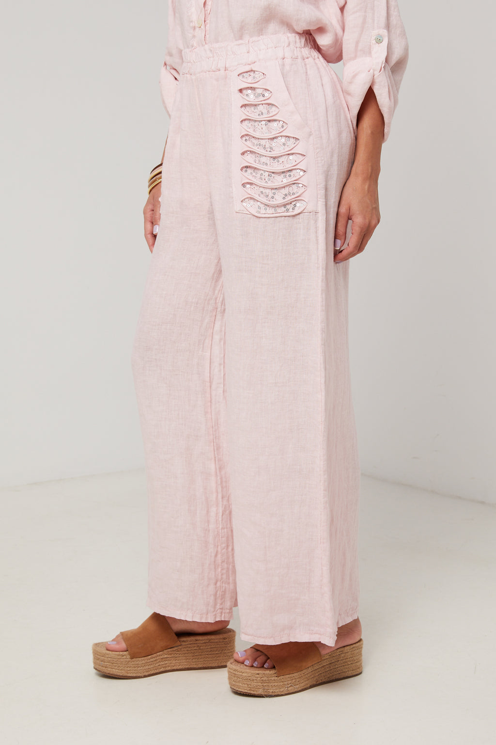 Pantalón - Rosa - Mujer