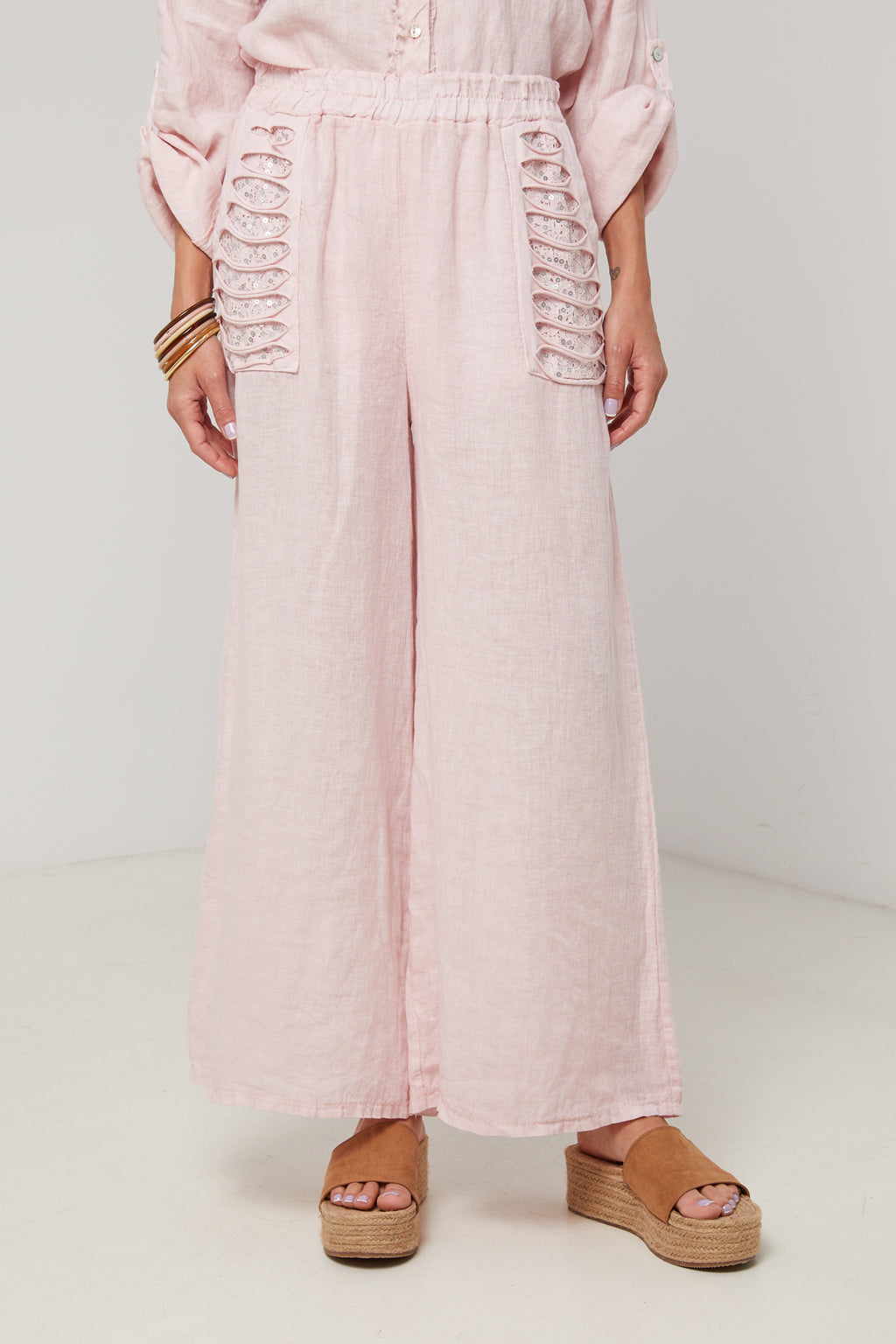 Pantalón - Rosa - Mujer