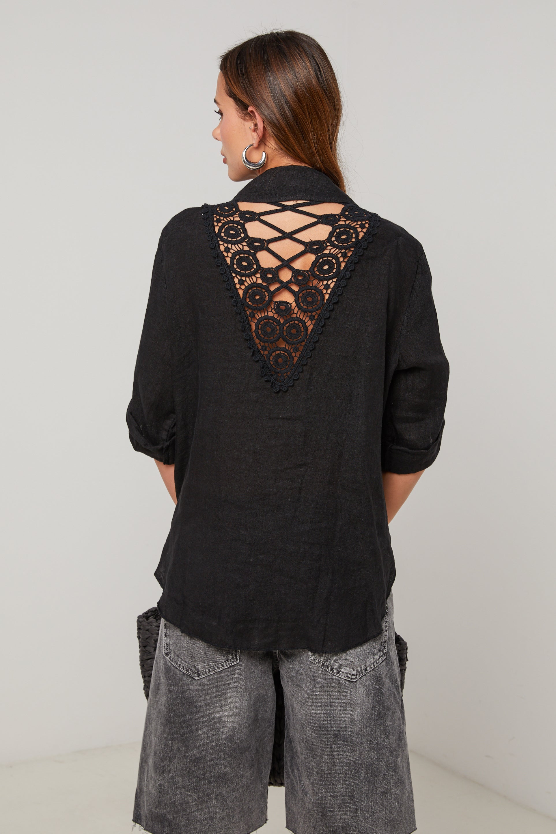 Camisa - Negro - Mujer