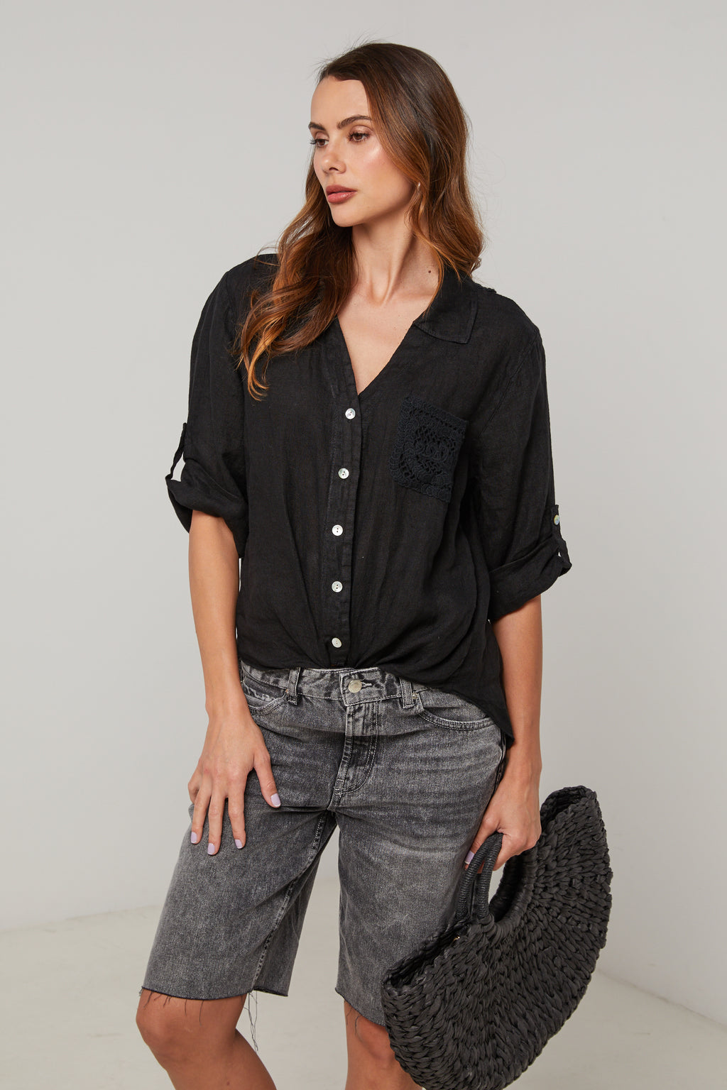 Camisa - Negro - Mujer