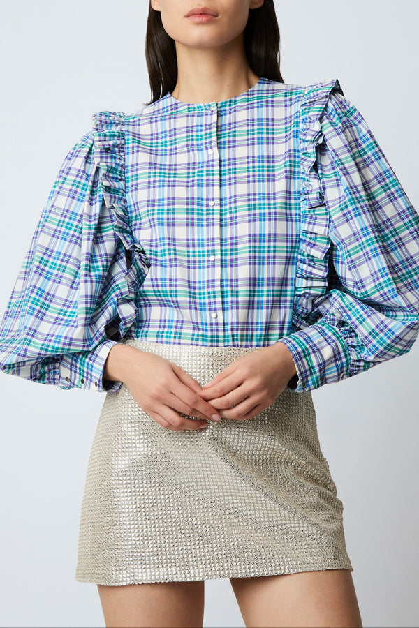 BLUSA DUSTIN WESTERN BLUE