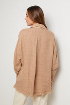 Chemise - Camel - Femme