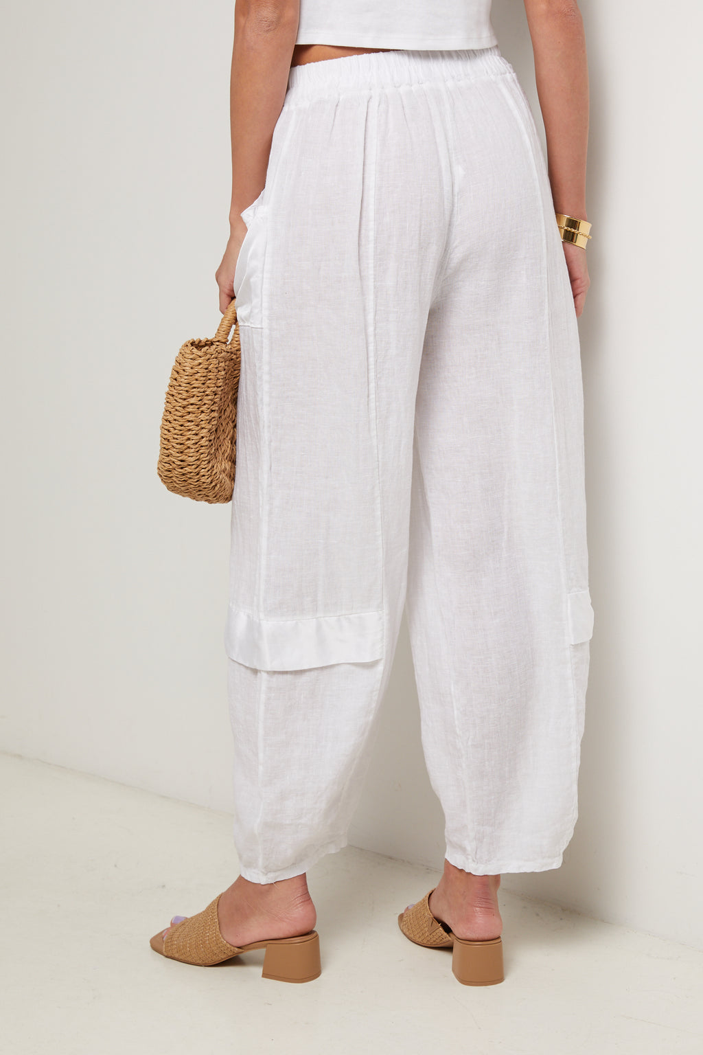Pantalon - Blanc - Femme