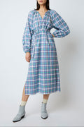 SASHA WESTERN BLUE DRESS