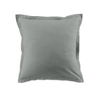Essentiel - Set Di 2 Federe Per Cuscino - 100% Cotone - Silver