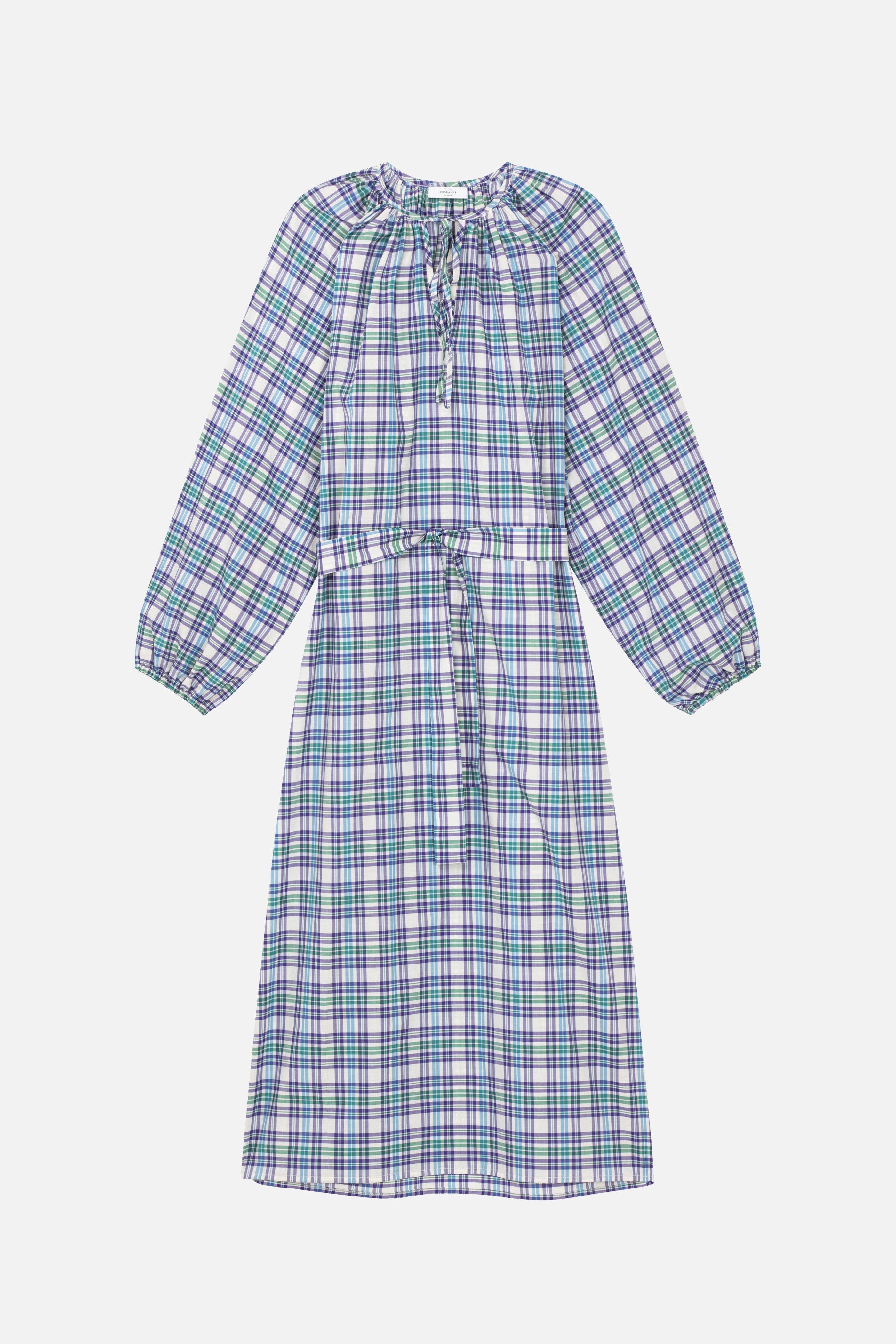 SASHA WESTERN BLUE DRESS