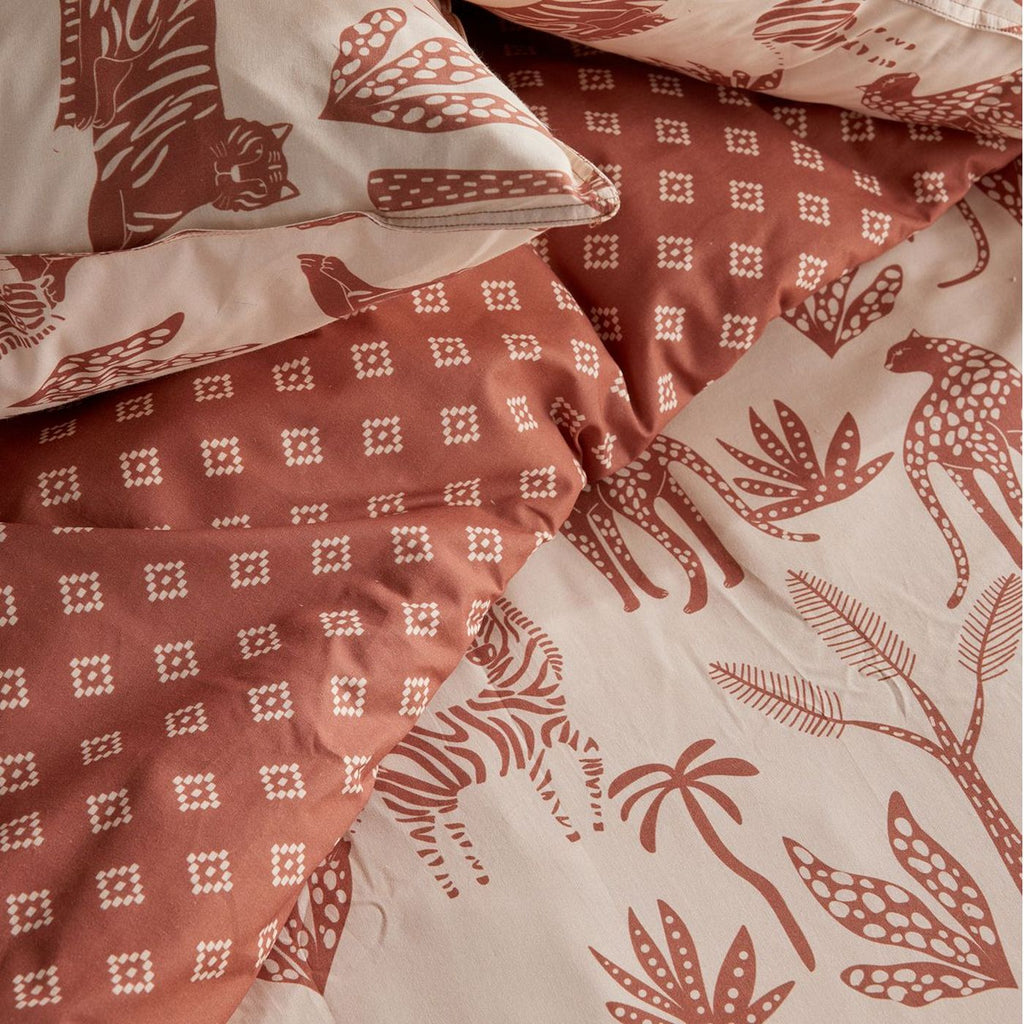 Sunshine - Juego De Cama Hc1 Estampado 20.15 - Terracota