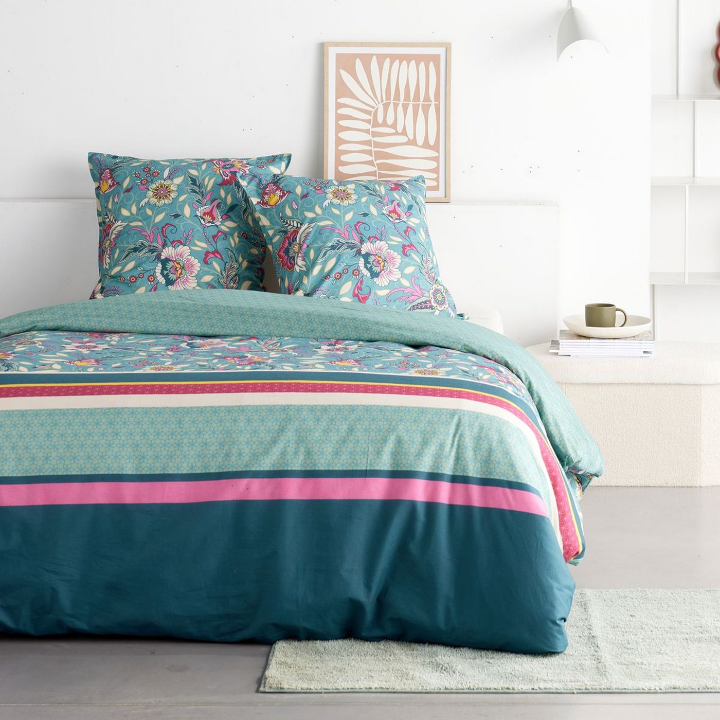 Sunshine - Juego De Cama Estampado 20.17 - Celadón
