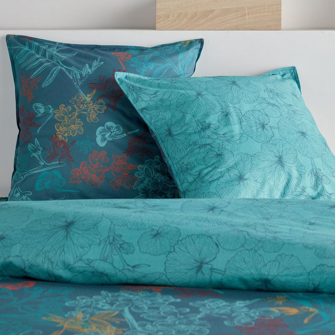 Sunshine - Parure De Lit Motif 20.20 - Celadon