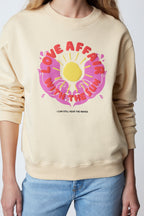 SUDADERA LOUIS LOVE SOFT YELLOW