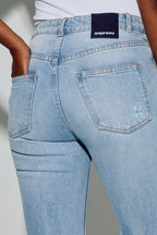 Steve Flare Light Blue Made In Portugal - Blue