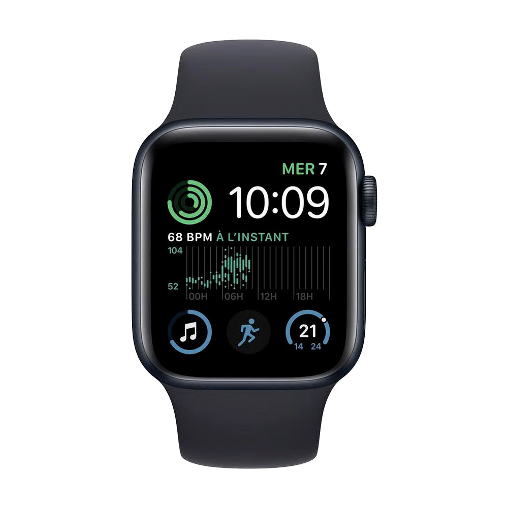 Apple Watch Series SE 2 (2022) GPS 44 mm - Aluminium Minuit