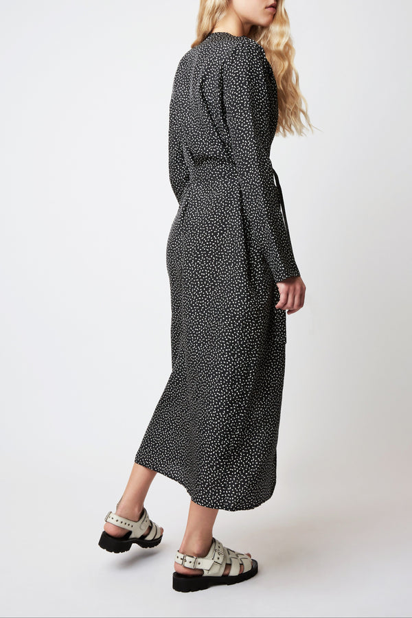 Robe Edward Tic tac - geometrique NOIR