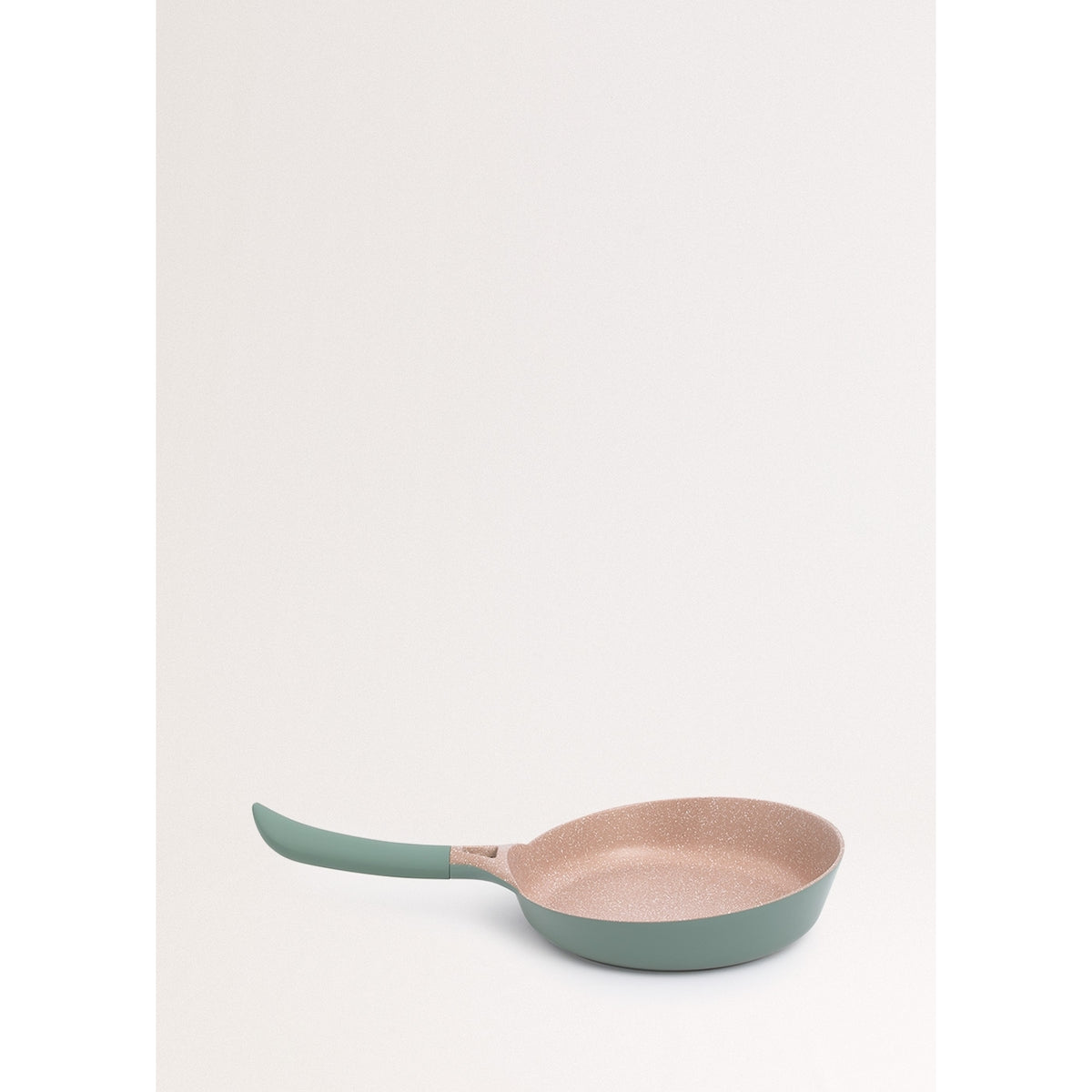 Pan Studio - Poêle En Fonte D'Aluminium & Manche En Bakélite - 28Cm - Vert Sauge & Cuivre
