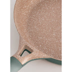 Pan Studio - Poêle En Fonte D'Aluminium & Manche En Bakélite - 28Cm - Vert Sauge & Cuivre