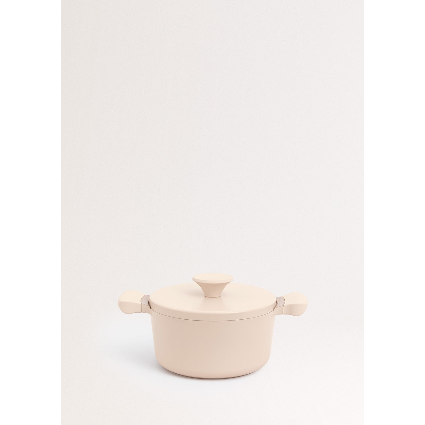 Pot Studio - Casserole En Fonte D'Aluminium Avec Poignées En Bakélite - 20Cm - Sable & Cuivre