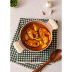Pot Studio - Casserole En Fonte D'Aluminium Avec Poignées En Bakélite - 24Cm - Sable & Cuivre