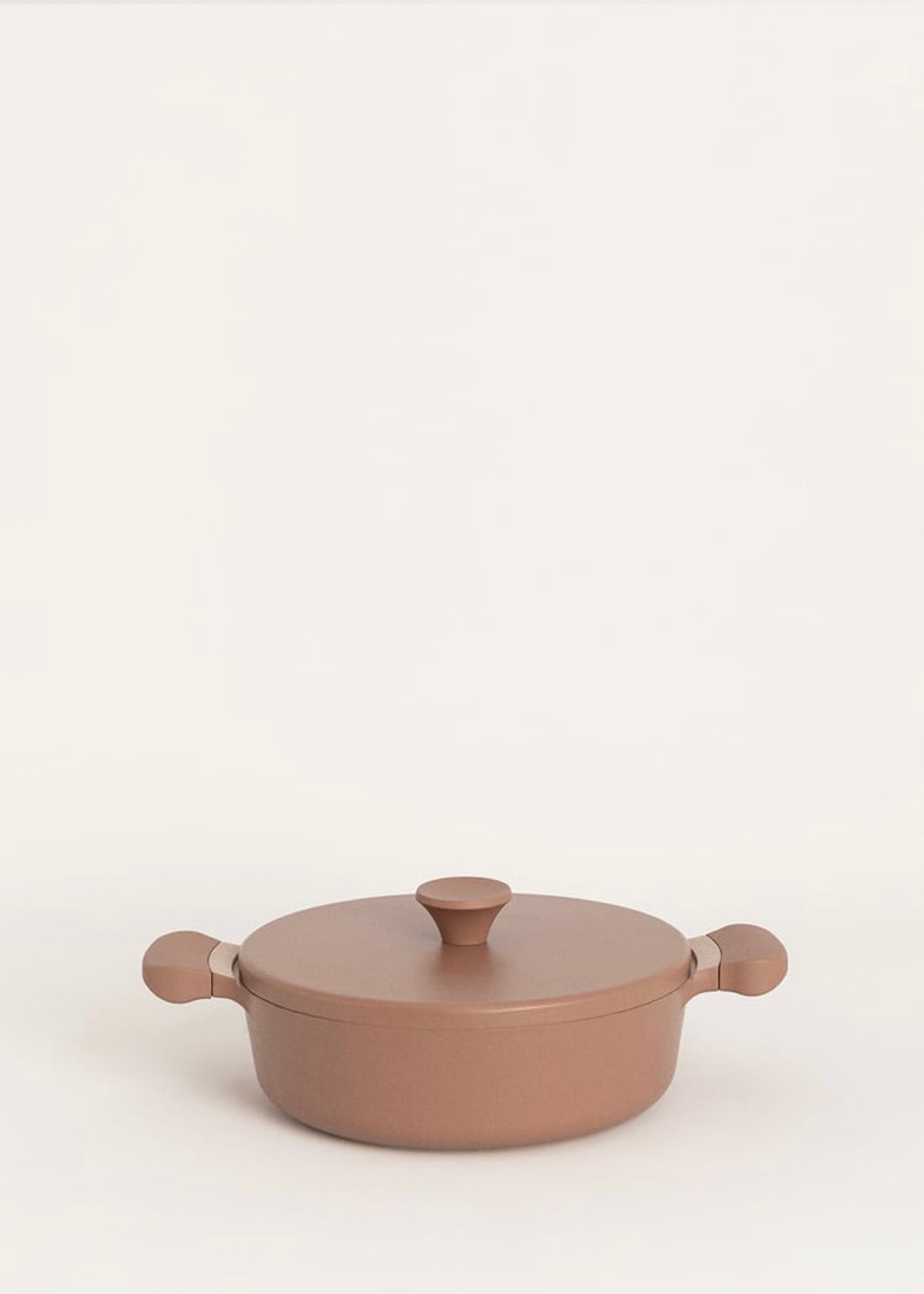 Pot Studio - Pot En Fonte D'Aluminium Avec Revêtement Céramique - 26Cm - Moka