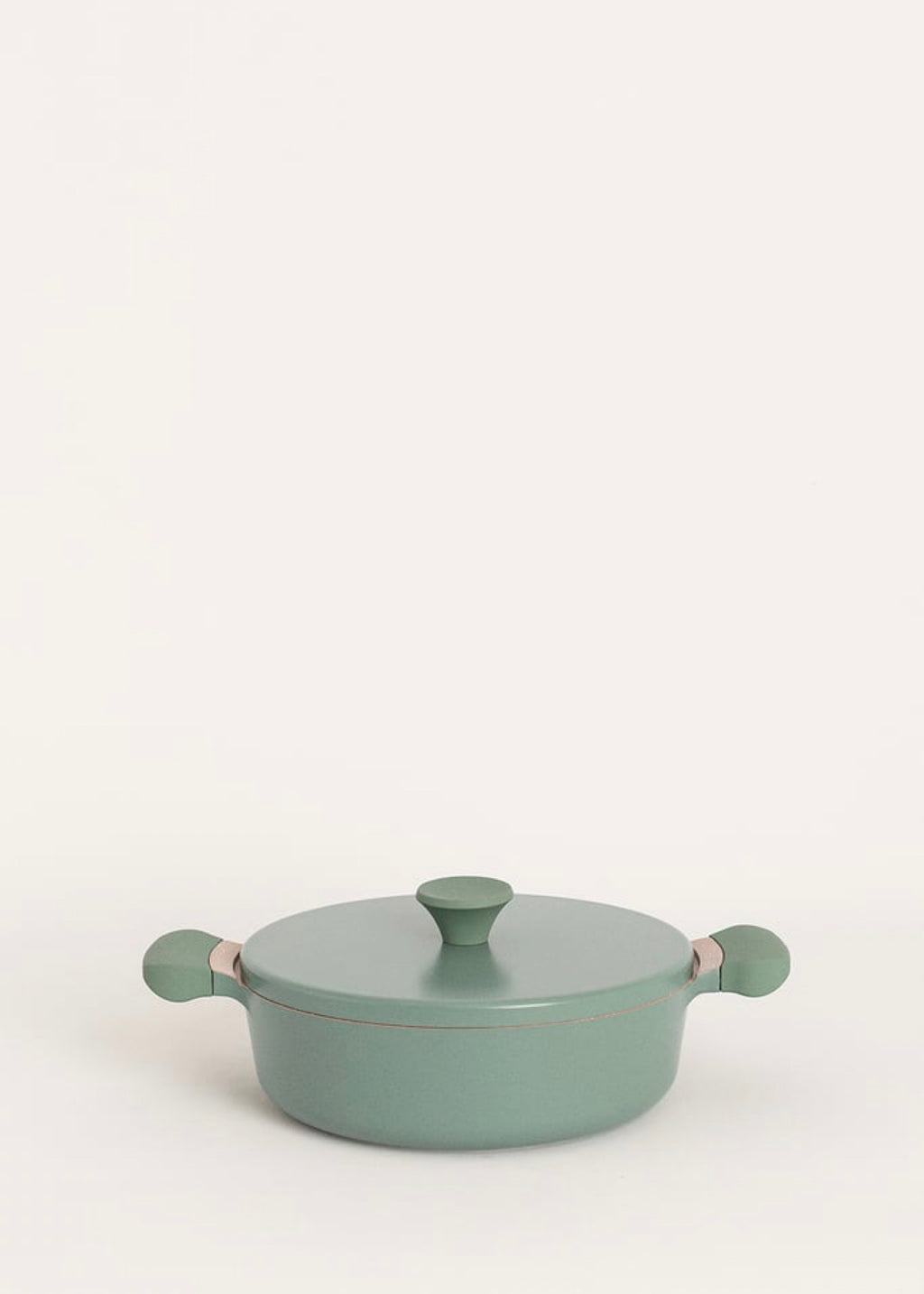 Pot Studio - Cast Aluminium Pot with Ceramic Coating - Sage & Copper