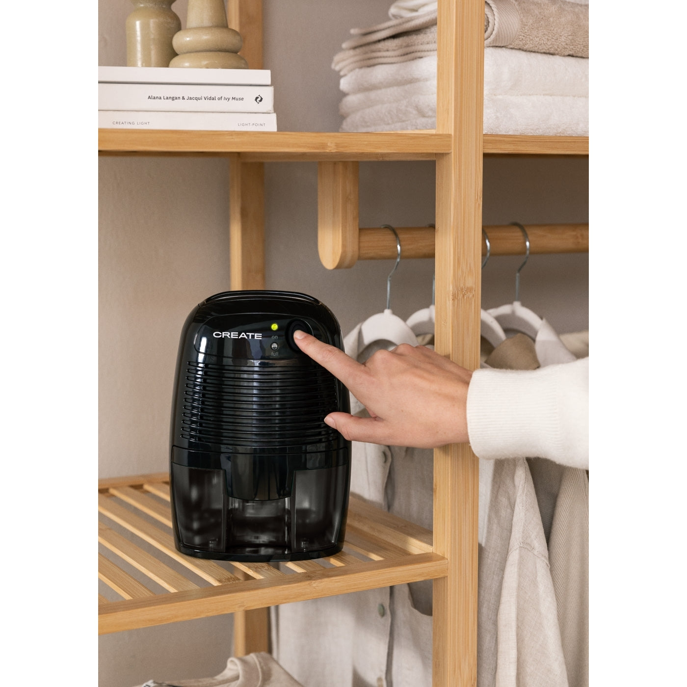 Dryzone - Mini Déshumidificateur 500 Ml - Noir