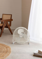 Air Floor Retro - Ventilateur De Sol Industriel - 16" - Blanc Cassé
