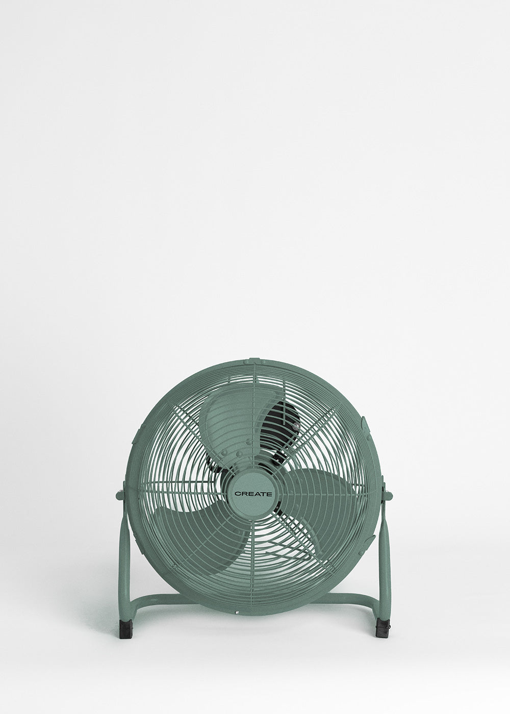 Air Floor Retro - Ventilateur Industriel - 12" - Vert Sauge