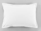 Essentiel - Set Di 2 Federe Per Cuscino - 100% Cotone - Bianco