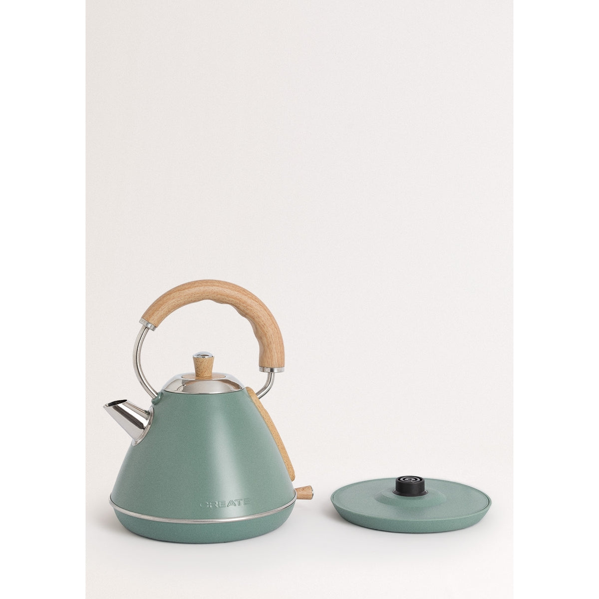 Kettle Retro - Bouilloire Électrique - 1L - Vert Sauge